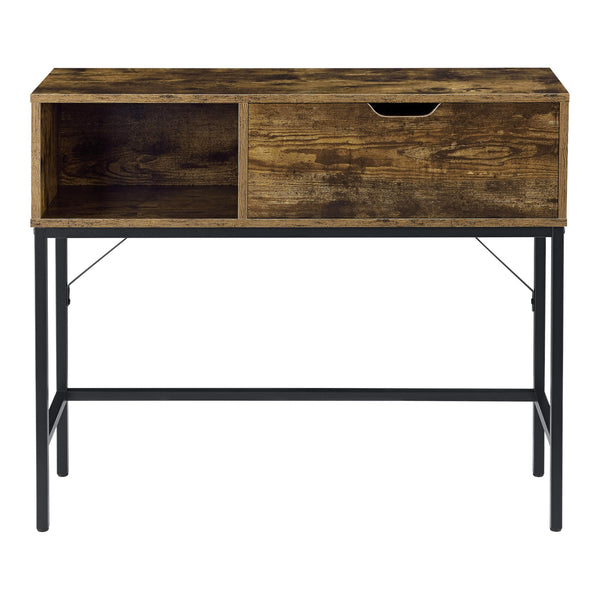 Konsolentisch Tranemo 92x30x80cm Dunkler Holzton