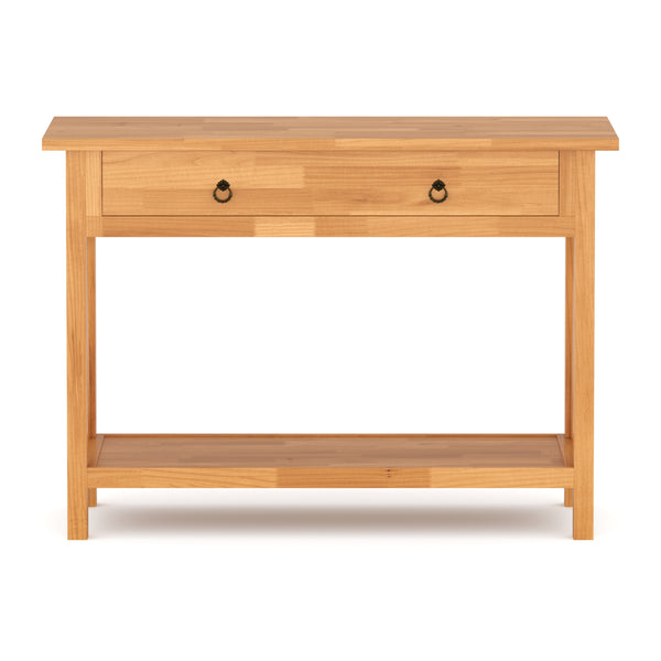 Konsolentisch Holz CEDAR 107 x 76 cm natur
