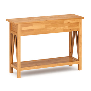 Konsolentisch Holz CEDAR 107 x 76 cm natur