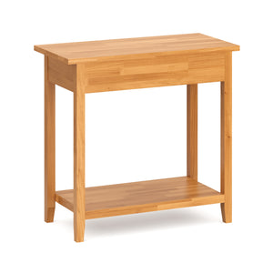 Konsolentisch Holz LUCENT 80 x 76 cm natur