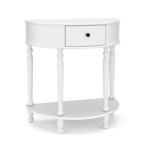 Konsolentisch Holz REGENCY 66 x 71 cm weiss