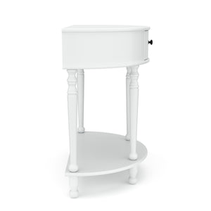 Konsolentisch Holz REGENCY 66 x 71 cm weiss