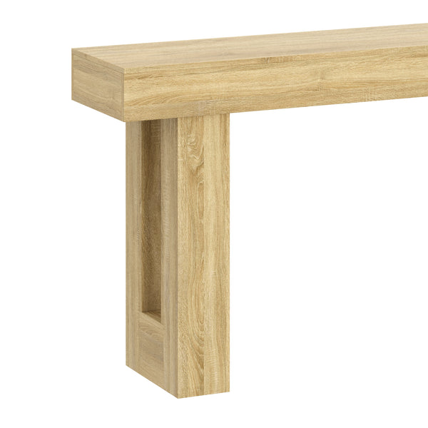 Konsolentisch STONEWARD 160 x 85 cm braun