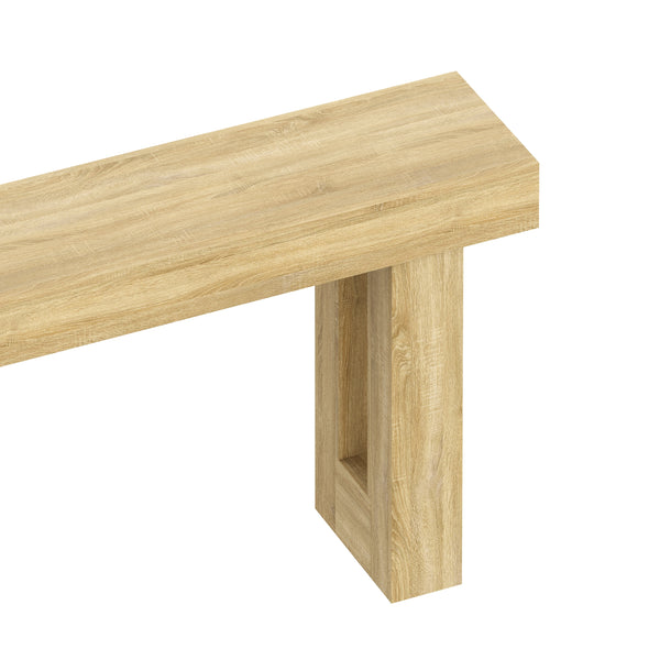 Konsolentisch STONEWARD 160 x 85 cm braun