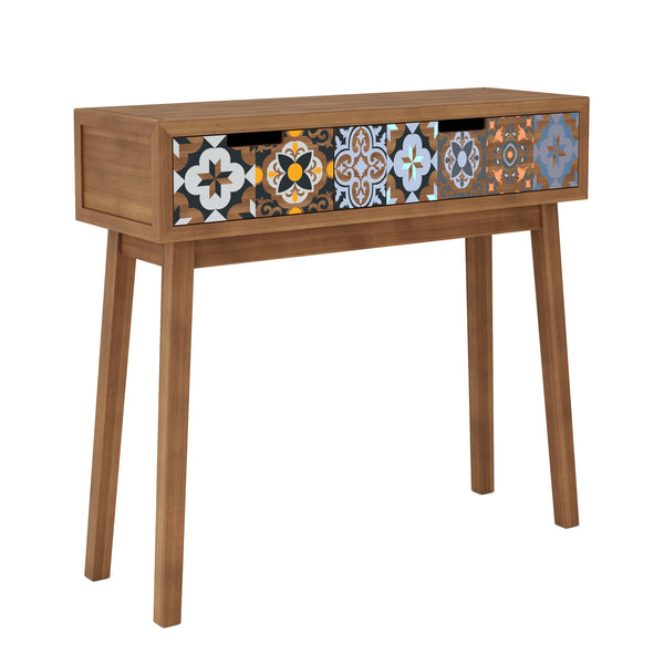 Konsolentisch Holz DYNASTY 90 x 82 cm