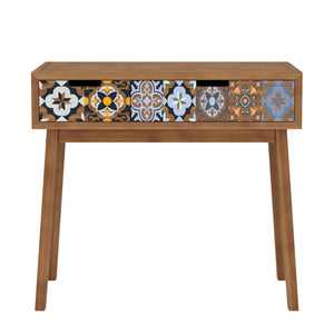 Konsolentisch Holz DYNASTY 90 x 82 cm