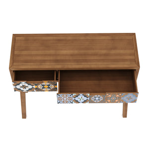 Konsolentisch Holz DYNASTY 90 x 82 cm