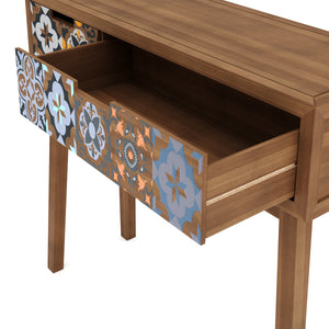 Konsolentisch Holz DYNASTY 90 x 82 cm
