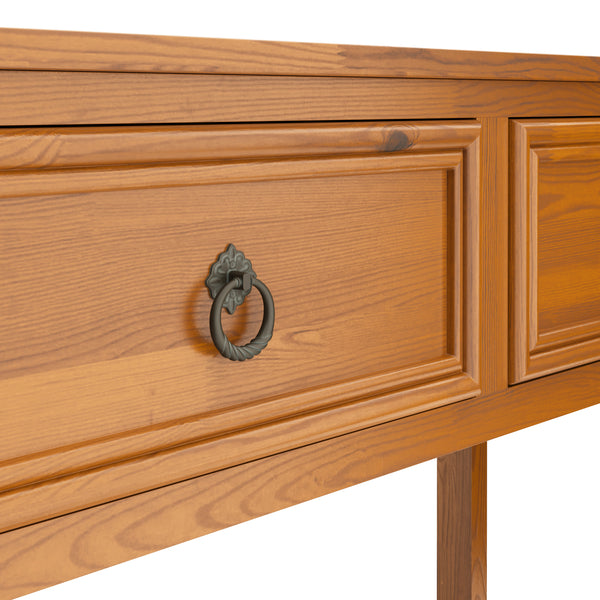 Konsolentisch Holz TONY 2 Schubladen