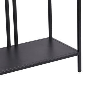 Konsolentisch Kumlinge 78x110x30cm Schwarz