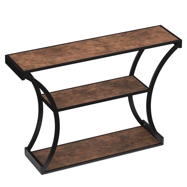 Konsolentisch mit Ablage Vintage BONITA 120 x 80 cm