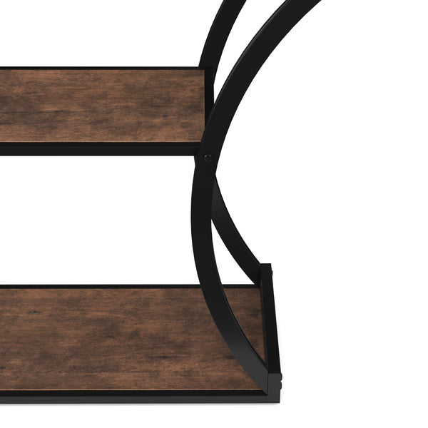 Konsolentisch mit Ablage Vintage BONITA 120 x 80 cm