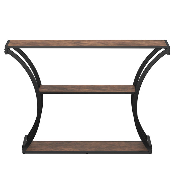Konsolentisch mit Ablage Vintage BONITA 120 x 80 cm