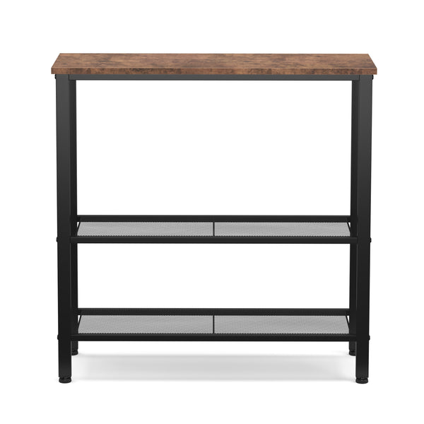 Konsolentisch Vintage BONITA mit 3 Ablagen 75 x 75 cm