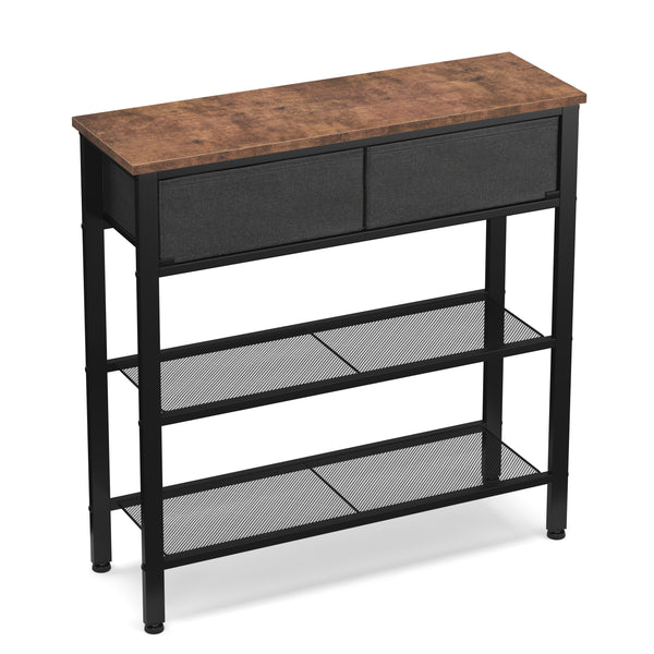Konsolentisch Vintage BONITA mit Schubladen 75 x 75 cm