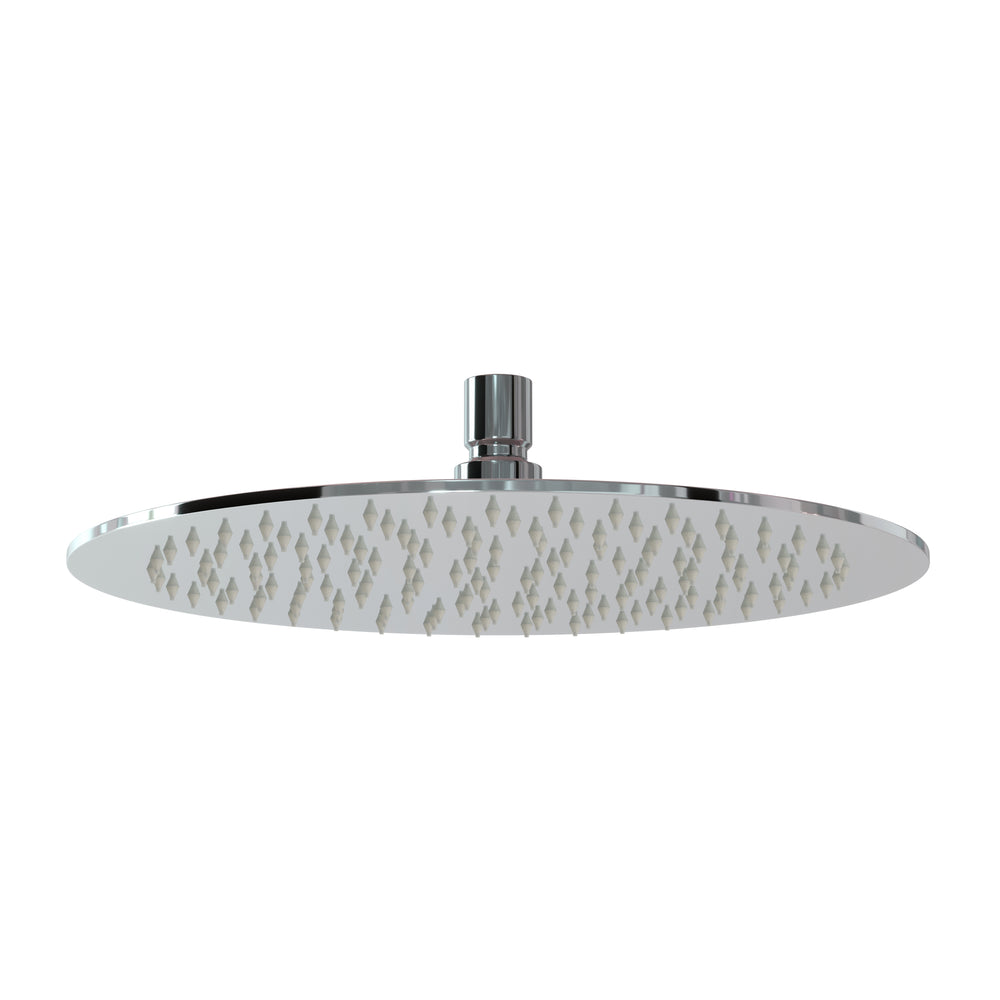 Soffione doccia rotondo in acciaio inox