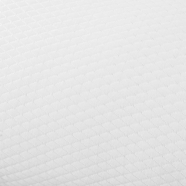 Kopfkissen 2er Set 80 x 40 cm weiss/gold