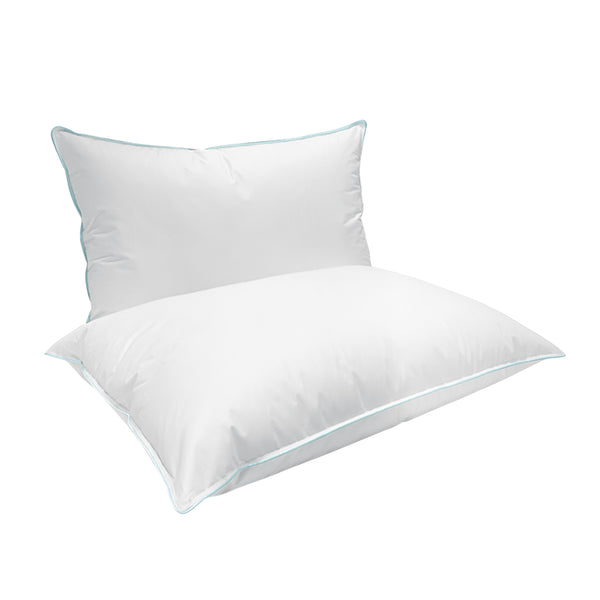 Kopfkissen SWAN 65 x 100 cm 2er Set weiss