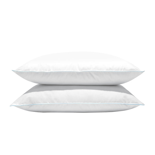 Kopfkissen SWAN 65 x 100 cm 2er Set weiss
