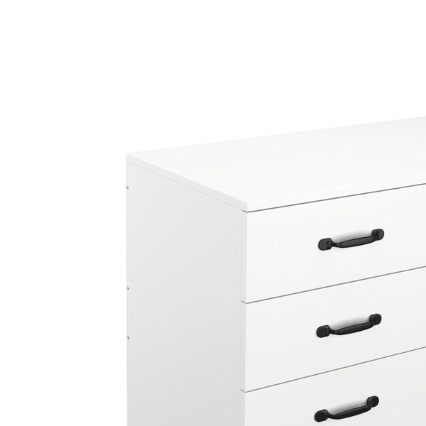Korpus Aktenschrank ORMEX mit 3 Schubladen und 2 Fächern weiss