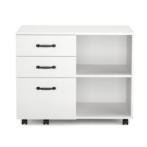 Korpus Aktenschrank ORMEX mit 3 Schubladen und 2 Fächern weiss