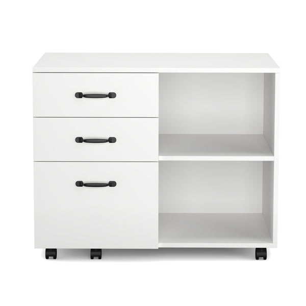 Korpus Aktenschrank ORMEX mit 3 Schubladen und 2 Fächern weiss