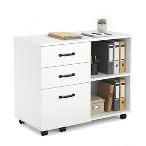 Korpus Aktenschrank ORMEX mit 3 Schubladen und 2 Fächern weiss