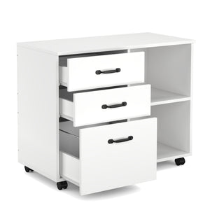 Korpus Aktenschrank ORMEX mit 3 Schubladen und 2 Fächern weiss
