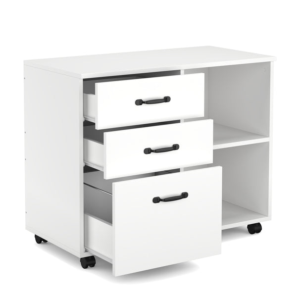 Korpus Aktenschrank ORMEX mit 3 Schubladen und 2 Fächern weiss