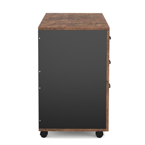 Korpus Aktenschrank Vintage BONITA mit 3 Schubladen und 2 Fächern