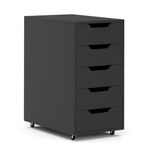 Korpus BEMI 5 Schubladen schwarz