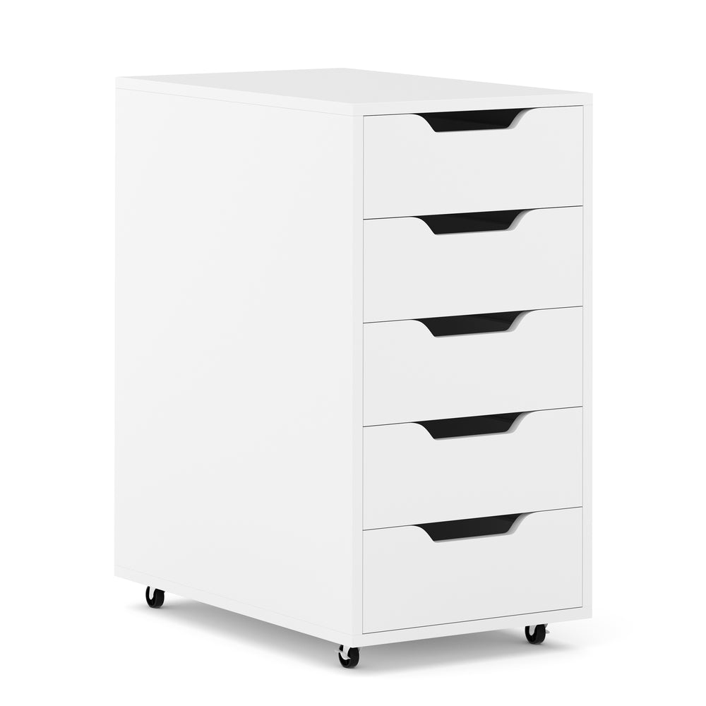 BEMI 5 drawer body, white