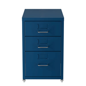 Korpus CUBIX 3 Schubladen dunkelblau