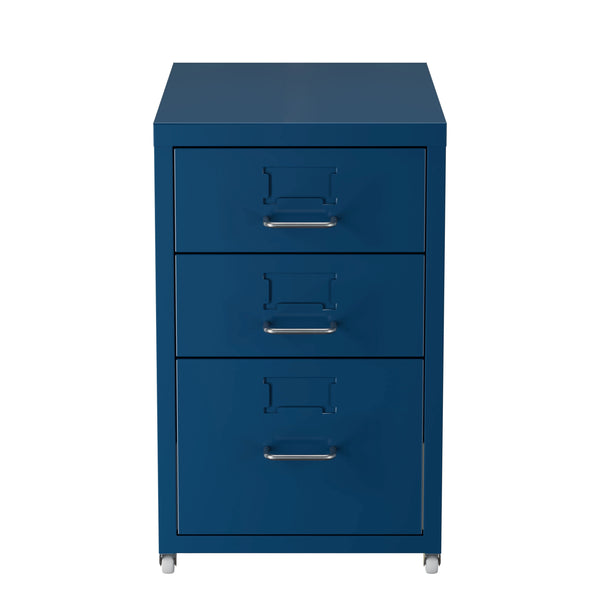 Korpus CUBIX 3 Schubladen dunkelblau