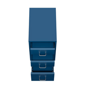 Korpus CUBIX 3 Schubladen dunkelblau