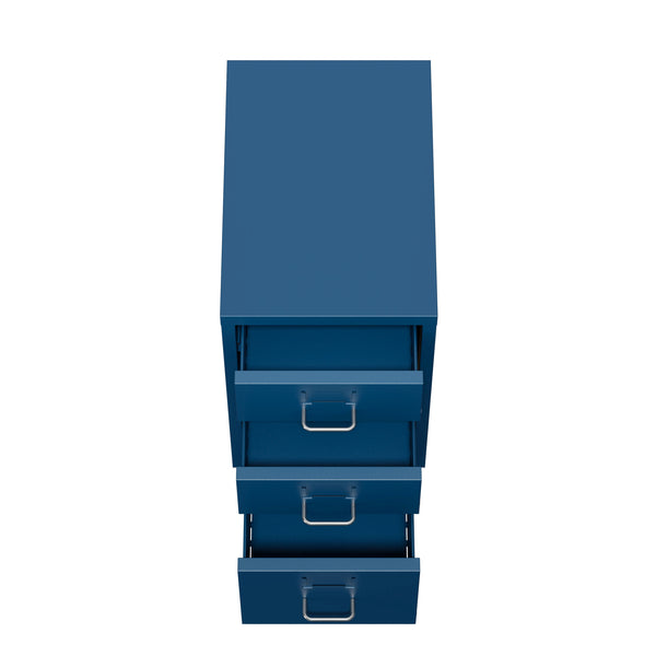 Korpus CUBIX 3 Schubladen dunkelblau