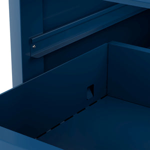 Korpus CUBIX 3 Schubladen dunkelblau