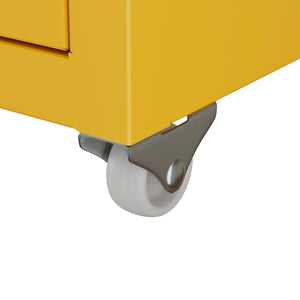 Korpus CUBIX 3 Schubladen gelb