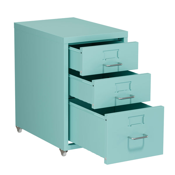 Korpus CUBIX 3 Schubladen mintgrün