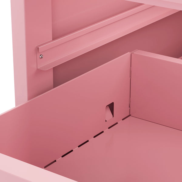 Korpus CUBIX 3 Schubladen rosa