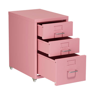 Korpus CUBIX 3 Schubladen rosa