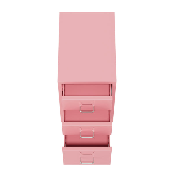 Korpus CUBIX 3 Schubladen rosa
