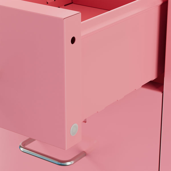 Korpus CUBIX 3 Schubladen rosa