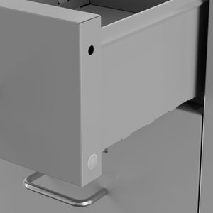 Korpus CUBIX 5 Schubladen grau