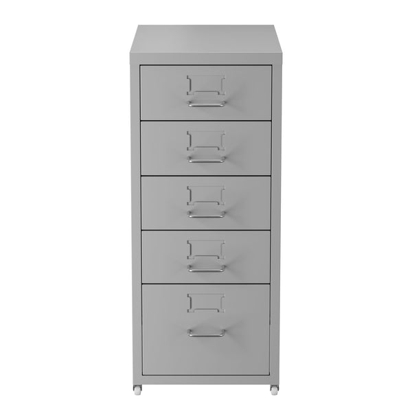 Korpus CUBIX 5 Schubladen grau
