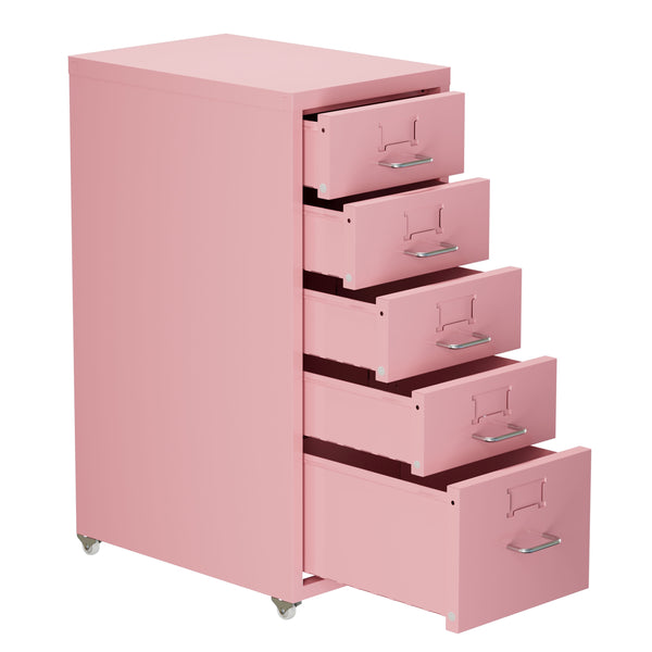 Korpus CUBIX 5 Schubladen rosa
