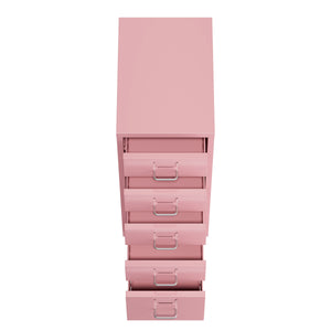Korpus CUBIX 5 Schubladen rosa