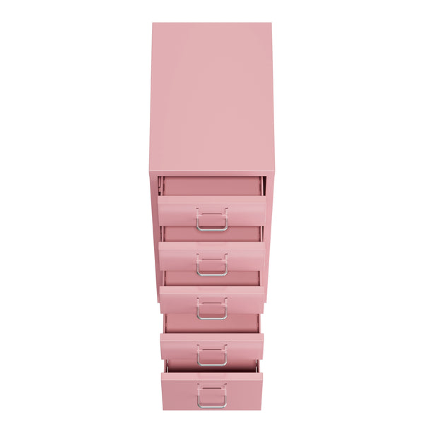 Korpus CUBIX 5 Schubladen rosa