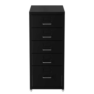 Korpus CUBIX 5 Schubladen schwarz