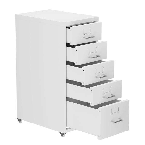 Korpus CUBIX 5 Schubladen weiss